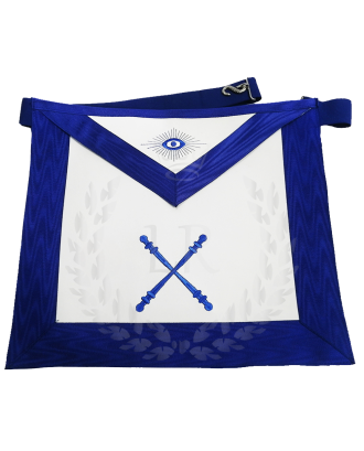 Marshal Blue Lodge Apron Machine Embroidered Regalia