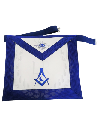 Junior Deaon Blue Lodge Apron Machine Embroidered Regalia