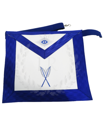 Secretary Blue Lodge Apron Machine Embroidered Regalia
