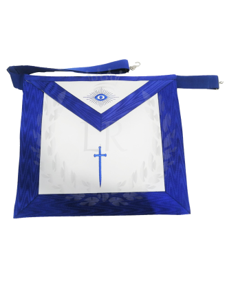 Tyler Blue Lodge Apron Machine Embroidered Regalia