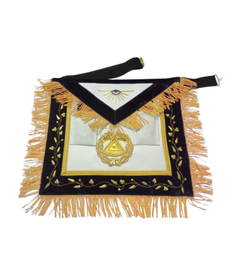 Masonic Regalia Grand Lodge Gr Master Hand Embroidered Premium Quality Apron