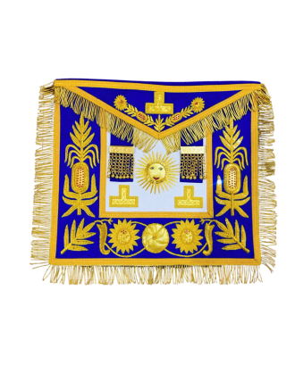 Masonic Regalia Grand Lodge Grand Master Premium Quality Hand Embroidered Apron