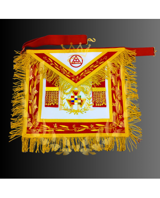 Masonic Regalia Royal Arch Gr Past High Priest Premium Quality Embroidered Apron