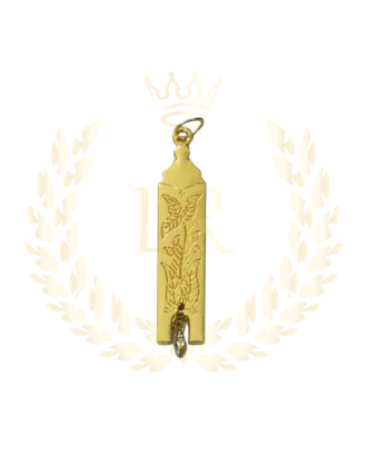 Masonic Regalia Blue Lodge Junior Warden Officer Jewel – Gold-Plated Brass, Standard Size, Ceremonial Style