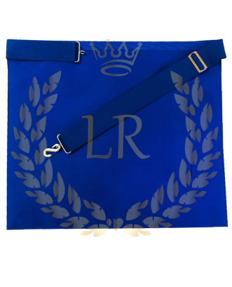 Masonic Regalia Blue Lodge Master Mason Regular Embroidered Premium Quality Apron 