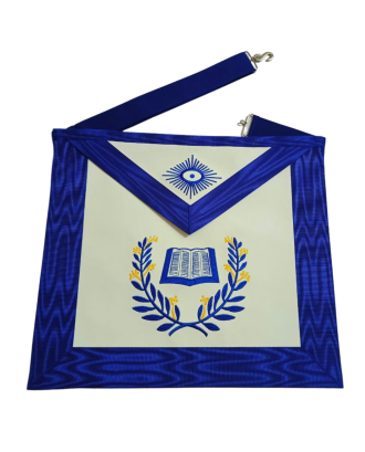 Chaplain Blue Lodge Officer Apron Premium Masonic Regalia