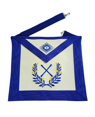 Marshal Blue Lodge Officer Apron Premium Masonic Regalia