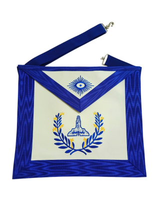 Senior  Warden Blue Lodge Officer Apron Premium Masonic Regalia